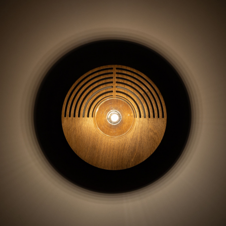 5906135110148 LUNAR WOOD KINKIET 1XG9 300 TK LIGHTING