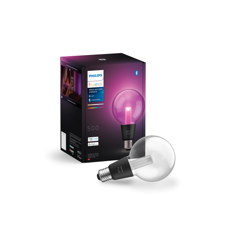 8719514419155 Inteligentna żarówka G95 E27 PHILIPS HUE