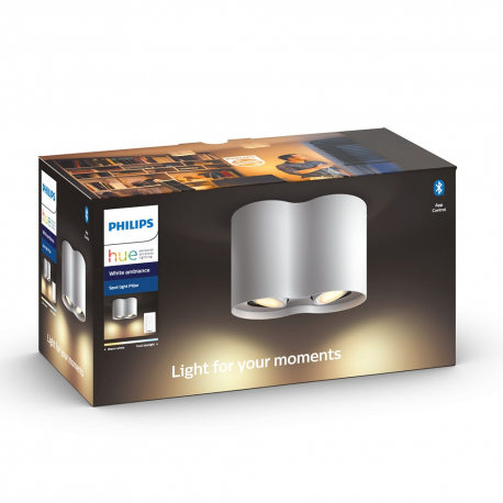 8720169320178 Podwójne oświetlenie punktowe Pillar PHILIPS HUE