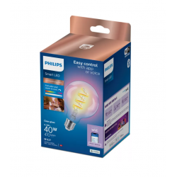 8720169165793 Wi-Fi BLE 40W G95 E27 822-65 RGB CL 1PF WIZ PHILIPS