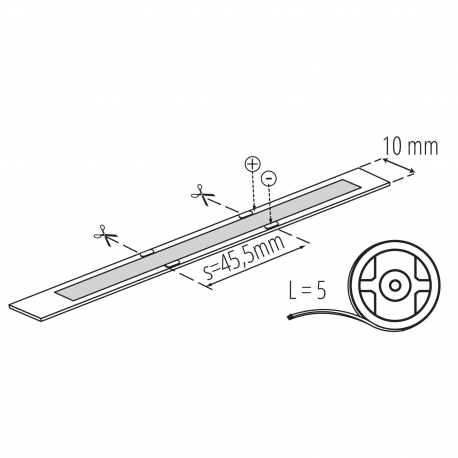 39415 Taśma LED LCOB 14W/M 24 IP65-WW KANLUX 6500K