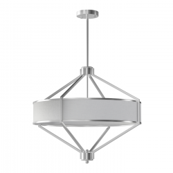 OR85822 Zundo Satin Nikiel 60 KLASYCZNA LAMPA WISZĄCA Open Design Highlights