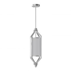 OR85853 Zundo Satin Nikiel 20 KLASYCZNA LAMPA WISZĄCA Open Design Highlights