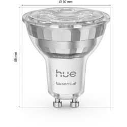 8721103055330 Essential GU10 — Inteligentny reflektor punktowy — 345 lm — 4,7 W — 3 szt. HUE PHILIPS