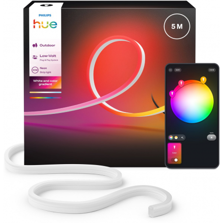 8721103088734 Zewnętrzna taśma oświetleniowa Neon o długości 5 metrów PHILIPS HUE