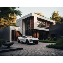 45819 Oprawa elewacyjna XERTO EL 20W SE B KANLUX