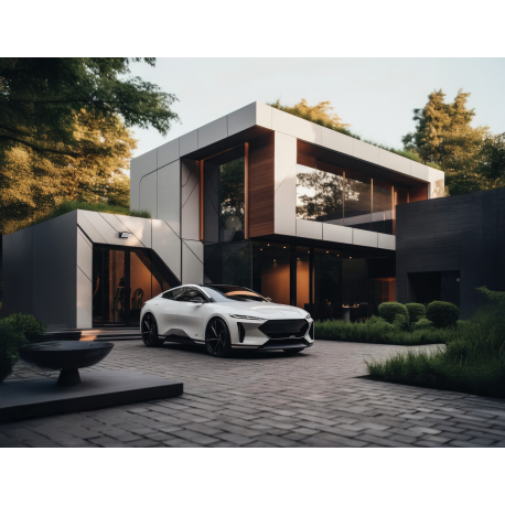 45819 Oprawa elewacyjna XERTO EL 20W SE B KANLUX