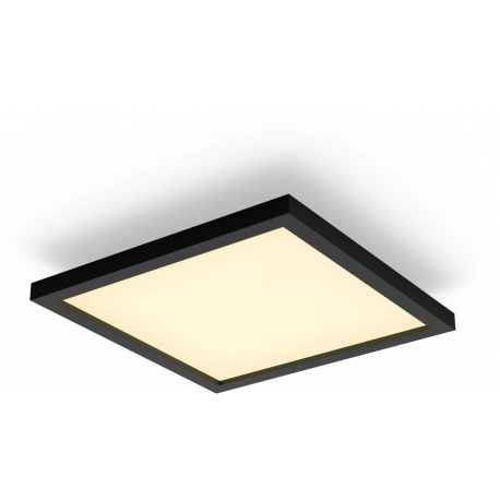 8720169329058 Kwadratowy czarny panel świetlny LED Aurelle 30 x 30 cm - Philips Hue