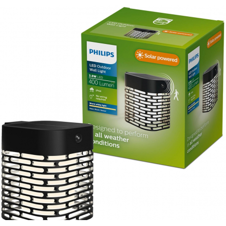 Kinkiet Hara 3,8 W Zewnętrzne oświetlenie solarne 8721103105578 PHILIPS GARDEN