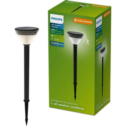 Lampa o kształcie słupka i oświetlenie przy ścieżkach Kyna 3,8 W Zewnętrzne oświetlenie solarne 8721103105615 PHILIPS