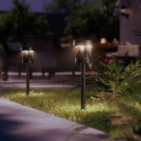 Lampy o kształcie słupka i oświetlenie przy ścieżkach Avery 1,8 W Zewnętrzne oświetlenie solarne 8720169386877 PHILIPS GARDEN