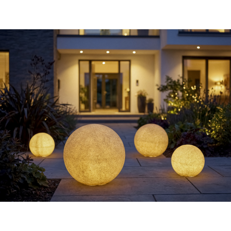 45936 KULA ogrodowa z wymiennym źródłem światła STONO 40 TRK terakota KANLUX