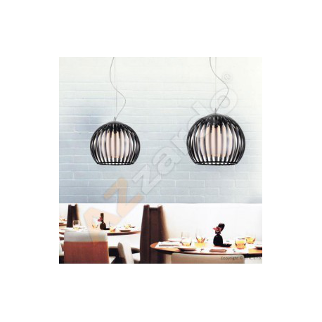ARCADA L LAMPA WISZĄCA AZZARDO LP6013-1BL (BLACK) 40CM