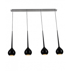 AGA 4 MD1289 4BK BLACK/BLACK LAMPA WISZĄCA AZZARDO