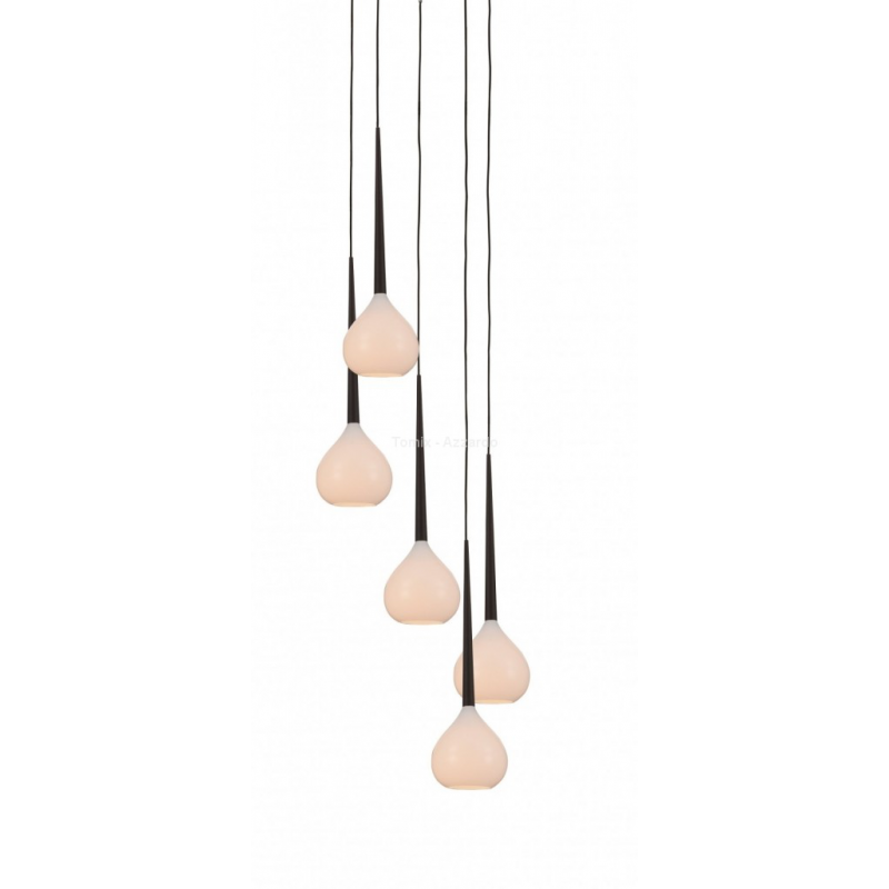AGA 5 MD1289 5WH WHITE/BLACK LAMPA WISZĄCA AZZARDO