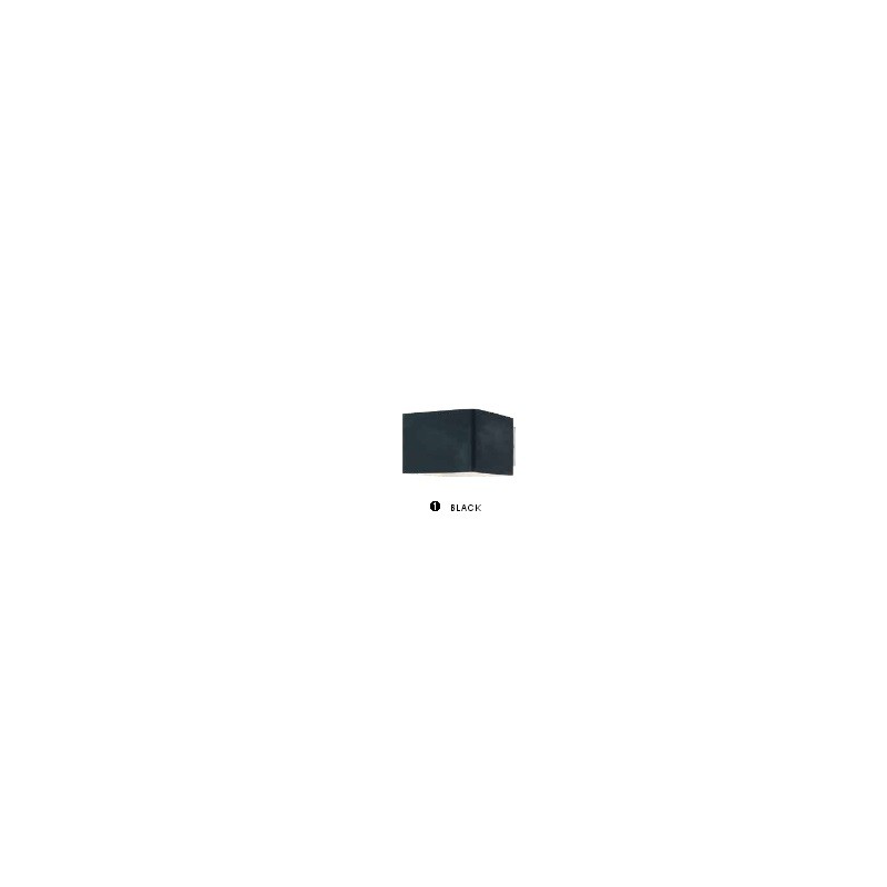 TULIP BLACK KINKIET AZZARDO MB328-1 (BLACK)