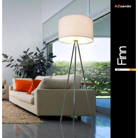 FINN FL-12025 BLACK LAMPA PODŁOGOWA AZZRADO