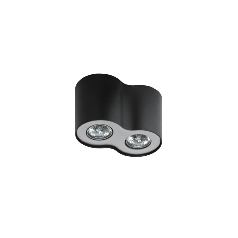 NEOS 2 REKLEKTOREK PODWÓJNY AZZARDO FH31432B CZARNY/ALU