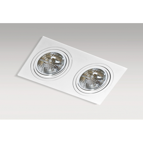 SIRO 2 GM2200 WH LAMPA WPUSZCZANA AZZARDO WHITE