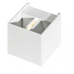 GAMBINO WHITE LC8005 LAMPA KINKIET LED AZZARDO WHITe