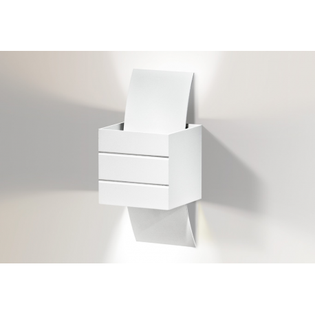 VIDAL WHITE GM1104 LAMPA KINKIET AZZARDO WHITE