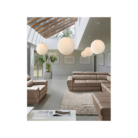 WHITE BALL 40 LAMPA WISZĄCA AZZARDO FLWB40WH