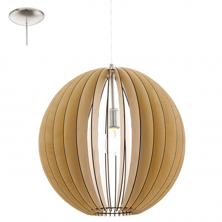 COSSANO 94765 LAMPA WISZĄCA EGLO DREWNO KLON