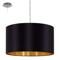 MASERLO 31601 LAMPA WISZĄCA ABAŻUR EGLO