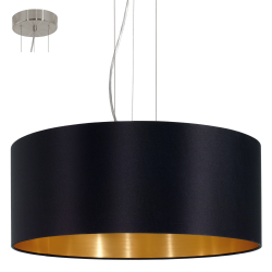 MASERLO 31606 LAMPA WISZĄCA ABAŻUR EGLO