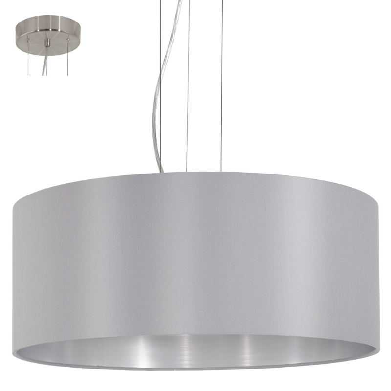 MASERLO 31606 LAMPA WISZĄCA ABAŻUR EGLO