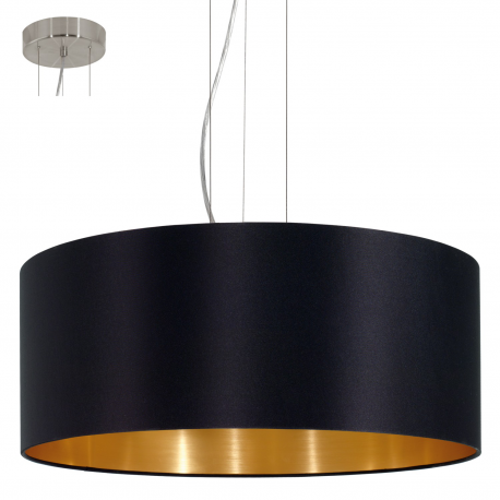 MASERLO 31607 LAMPA WISZĄCA ABAŻUR EGLO