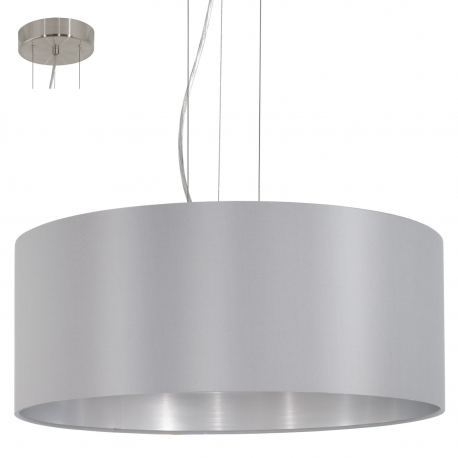 MASERLO 31607 LAMPA WISZĄCA ABAŻUR EGLO