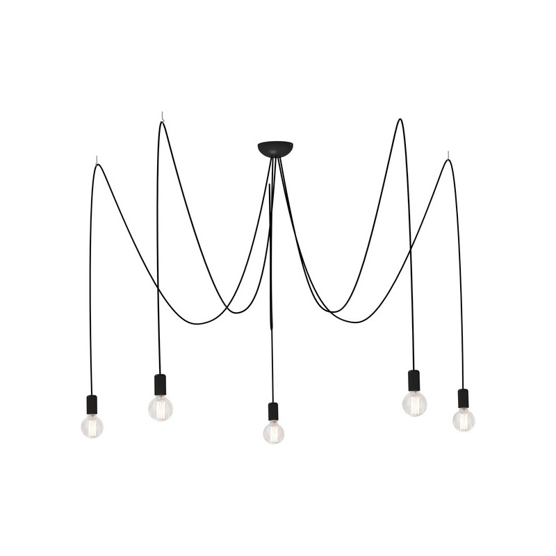 SPIDER BLACK LAMPA WISZĄCA NOWODVORSKI 6788
