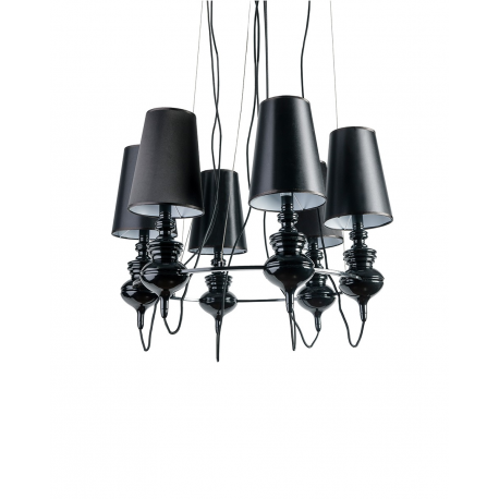 BAROCO 6 LAMPA WISZĄCA AD7121S-6 (BLACK) AZZARDO