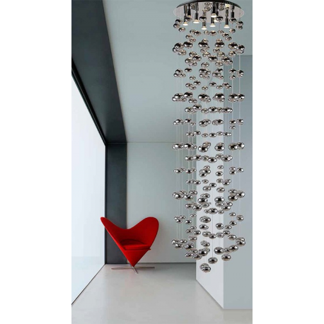 LUVIA 220 XXL PLAFON 2172-9P AZZARDO