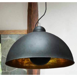 TOMA LAMPA WISZĄCA TS-071003P-BKGO (BLACK) AZZARDO AZ2376