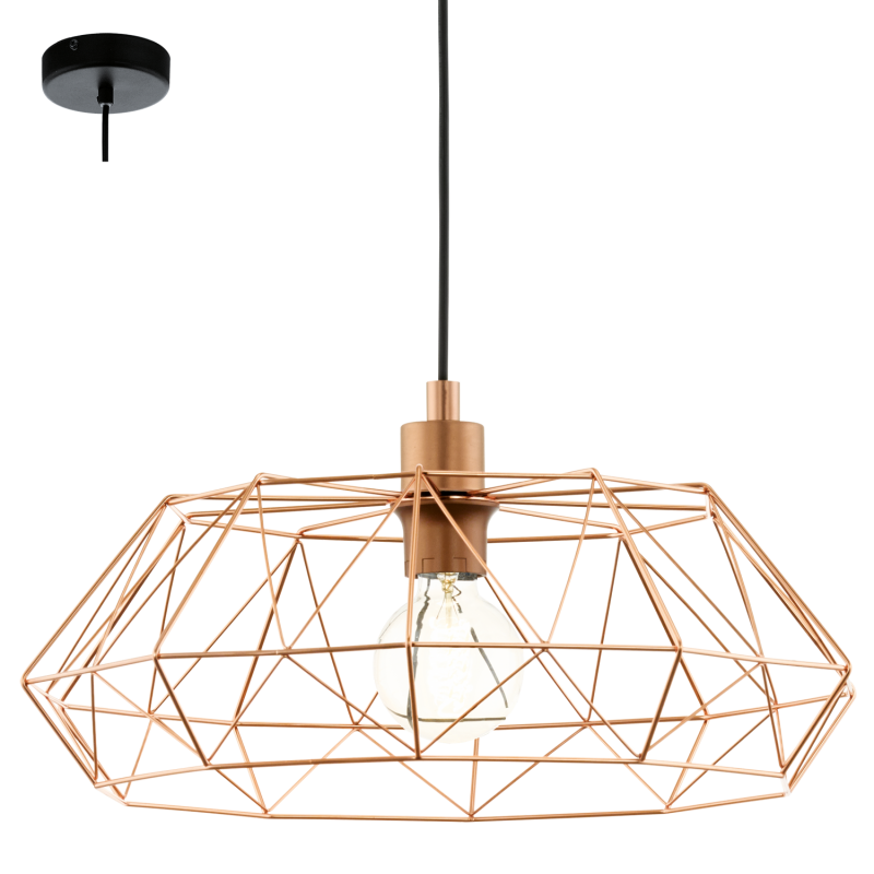 CARLTON 2 49488 LAMPA WISZĄCA EGLO VINTAGE