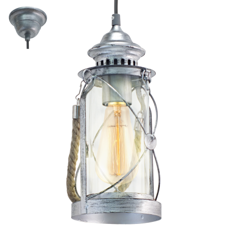 BRADFORD 49214 LAMPA WISZĄCA VINTAGE EGLO