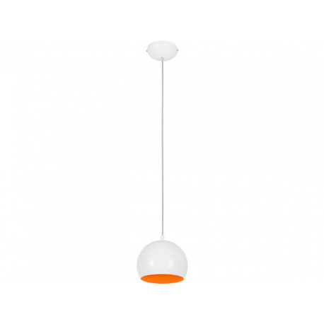 BALL WHITE-ORANGE FLUO LAMPA WISZĄCA NOWODVORSKI 6580