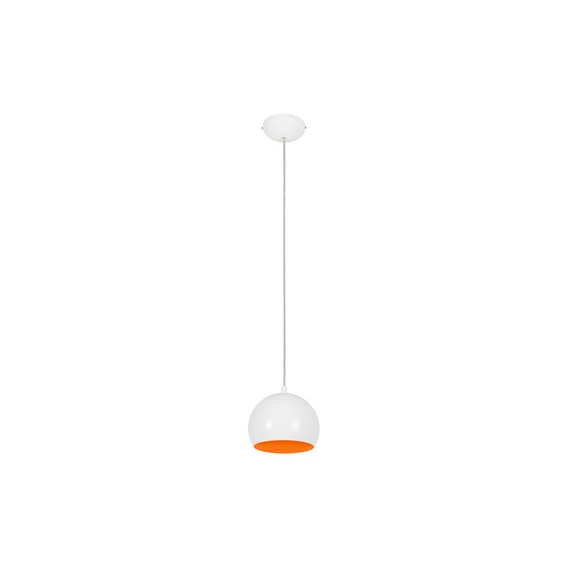 BALL WHITE-ORANGE FLUO LAMPA WISZĄCA NOWODVORSKI 6580