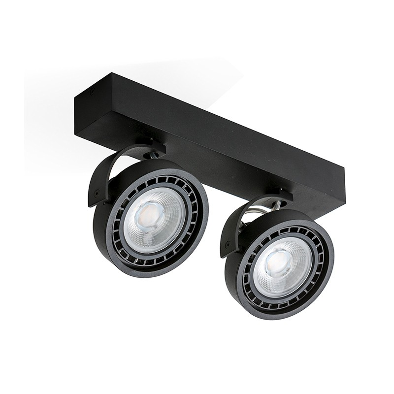 JERRY 2 230V LED GM4205 BK BLACK REFLEKTOR AZZARDO