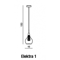 ELEKTRA 1 LAMPA WISZĄCA MD15002028-1A AZZARDO