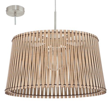 SENDERO 96193 LAMPA WISZĄCA EGLO DREWNO 45 CM