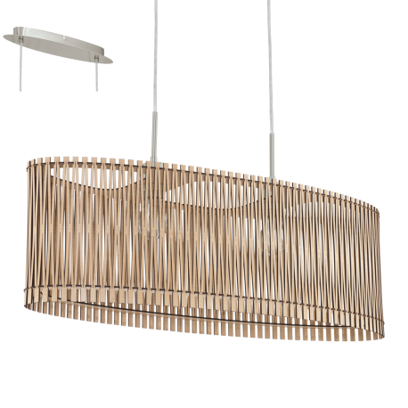 SENDERO 96194 LAMPA WISZĄCA EGLO DREWNO