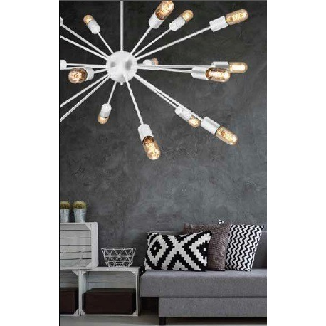 ORBIT LAMPA WISZĄCA 40446-18 BIAŁA AZZARDO