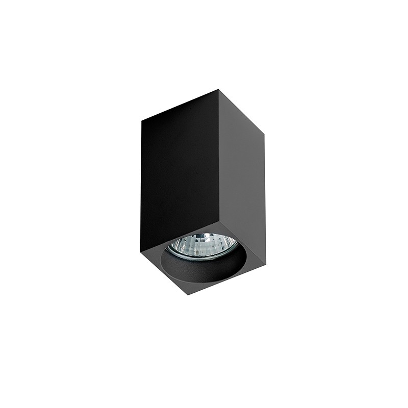 MINI SQUARE LAMPA NATYNKOWA GM4209 CZARNA AZZARDO