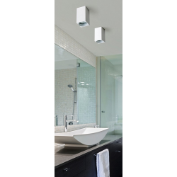 MINI SQUARE LAMPA NATYNKOWA GM4209 CZARNA AZZARDO