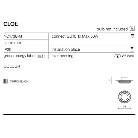 CLOE OCZKO NC1738-M AZZARDO