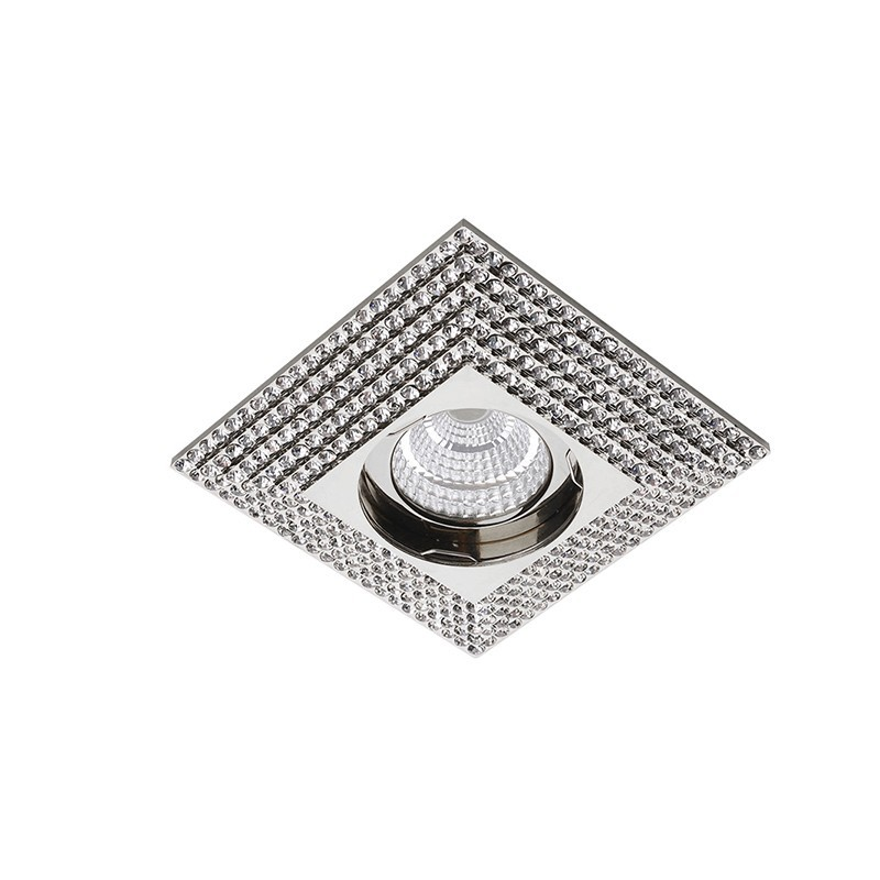 PIRAMIDE XL OCZKO WPUSZCZANE NC1673SQ-CHROM AZZARDO