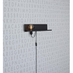 MULTI 106482 LAMPA KINKIET MARKSLOJD Z USB PÓŁKA